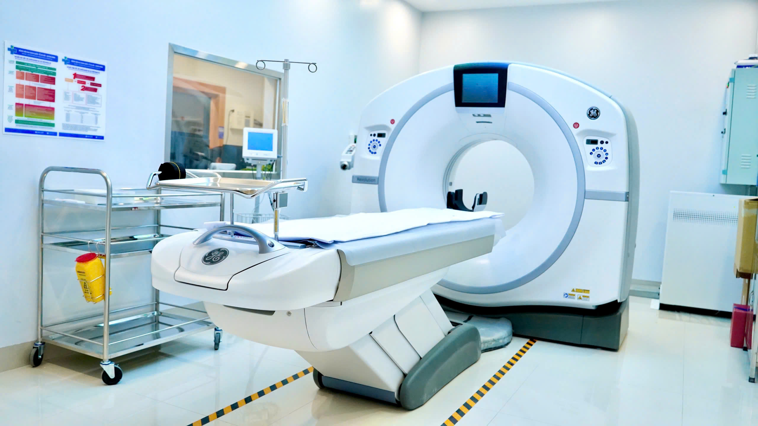 Máy CT cao cấp Scanner 128 lát cắt Revolution