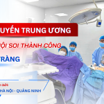 Liên kết tuyến Trung ương: Thành công phẫu thuật nội soi cắt đại tràng điều trị ung thư tại BVĐKQT Hà Nội – Quảng Ninh