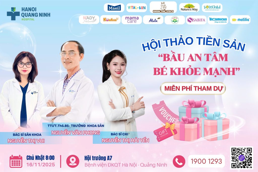 HỘI THẢO TIỀN SẢN “BẦU AN TÂM – BÉ KHỎE MẠNH”