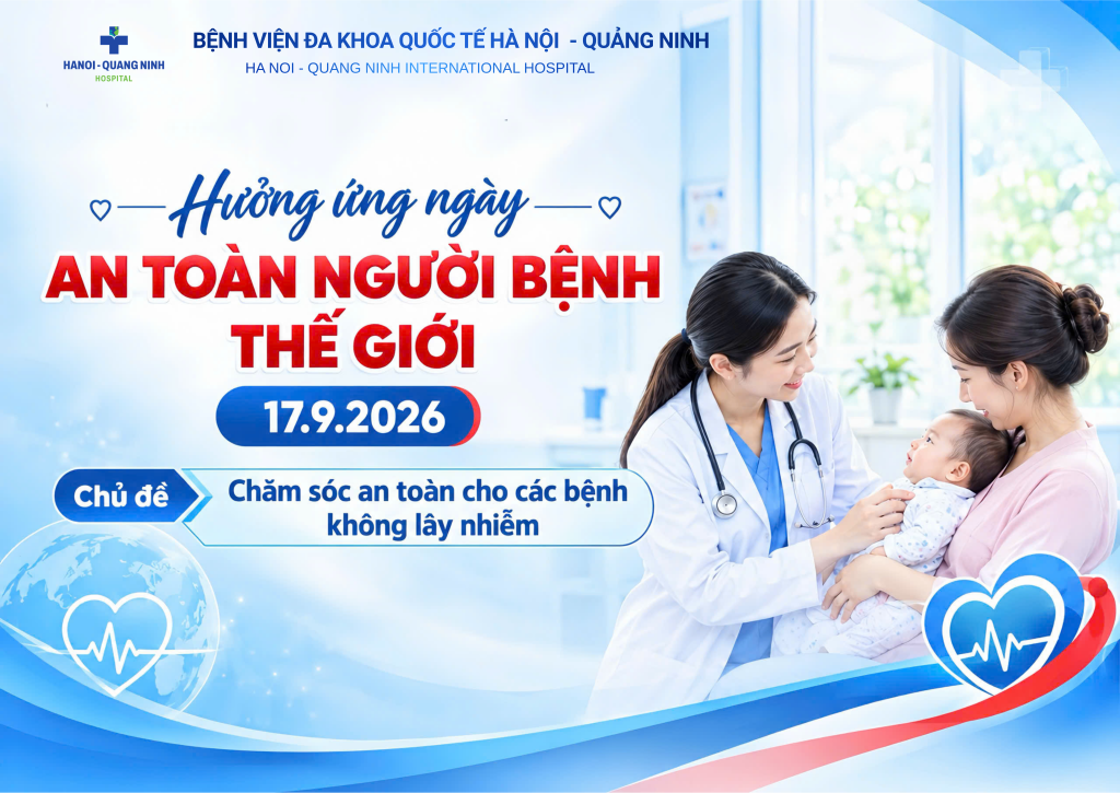 HƯỞNG ỨNG “NGÀY AN TOÀN NGƯỜI BỆNH THẾ GIỚI” 17/9: CHĂM SÓC AN TOÀN CHO CÁC BỆNH KHÔNG LÂY NHIỄM